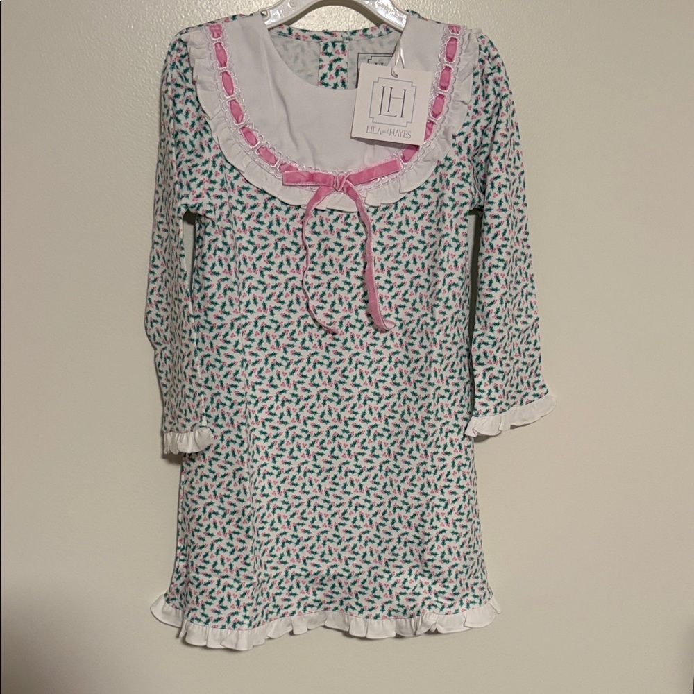 Charming Kids Dress with Pink Accents